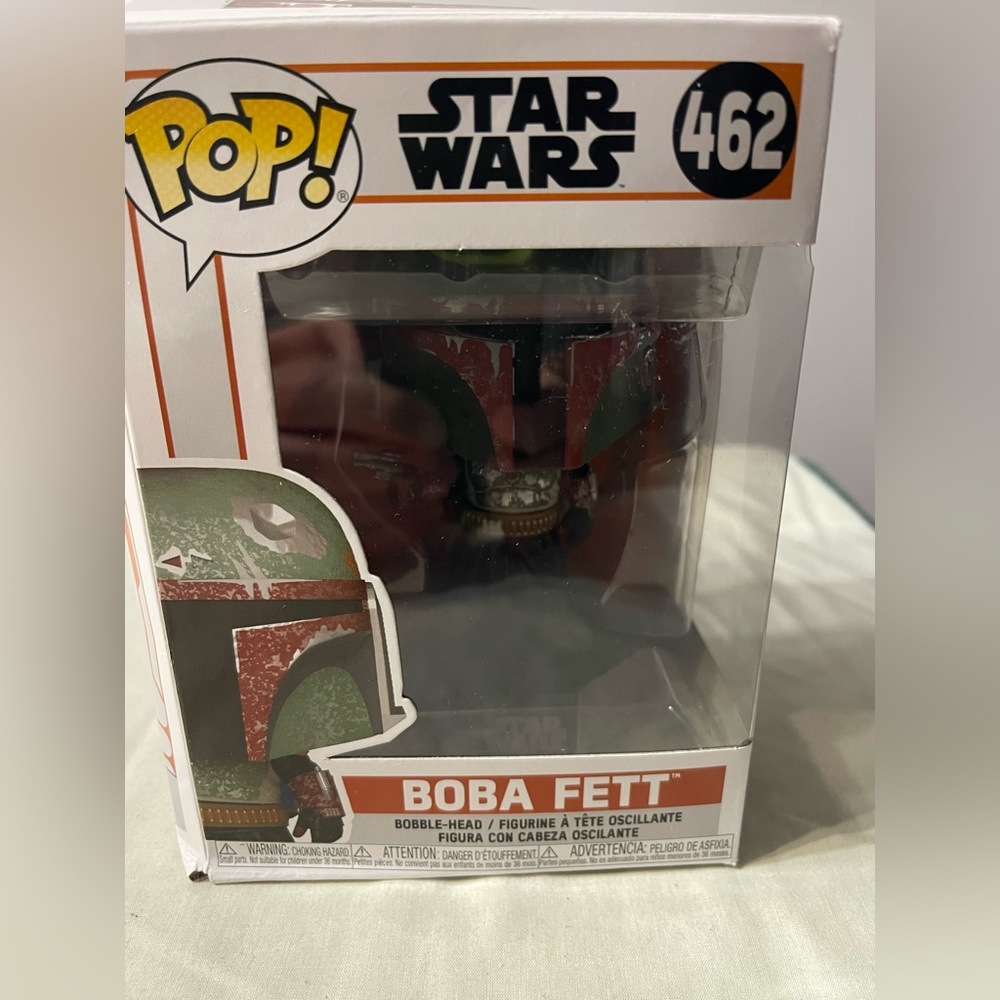 Star Wars 
Funko Pops 
Boba Fett #462